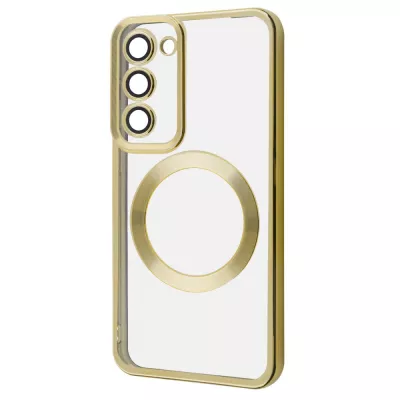 Чохол WAVE Metal Color Case with Magnetic Ring Samsung Galaxy S23 gold