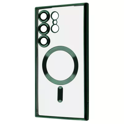 Чохол WAVE Metal Color Case with Magnetic Ring Samsung Galaxy S25 Ultra dark green