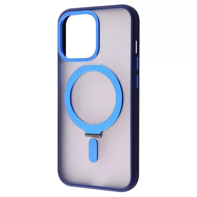 Чохол WAVE Premium Attraction Case with Magnetic Ring iPhone 15 blue