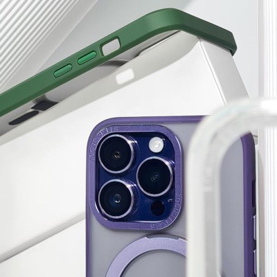 Чохол WAVE Premium Attraction Case with Magnetic Ring iPhone 15 Pro blue