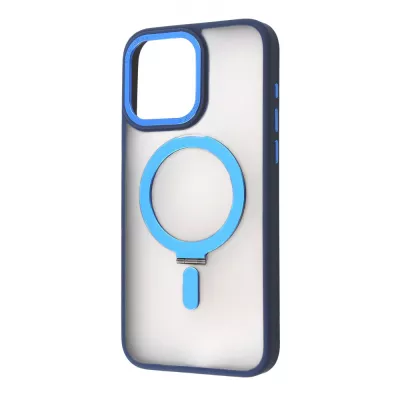 Чохол WAVE Premium Attraction Case with Magnetic Ring iPhone 15 Pro Max blue