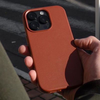 Чохол WAVE Premium Leather Edition Case with Magnetic Ring iPhone 12/12 Pro deep violet