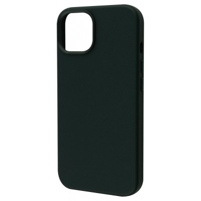 Чохол WAVE Premium Leather Edition Case with Magnetic Ring iPhone 14 forest green