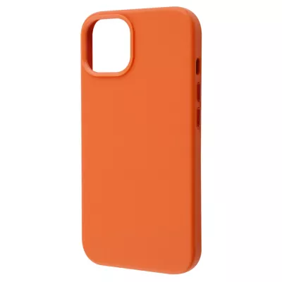 Чохол WAVE Premium Leather Edition Case with Magnetic Ring iPhone 14 orange