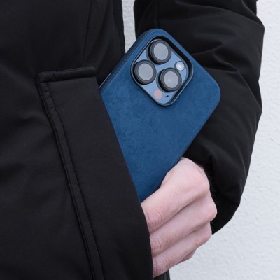 Чохол WAVE Premium Woven Case with Magnetic Ring iPhone 15 Pro Max black