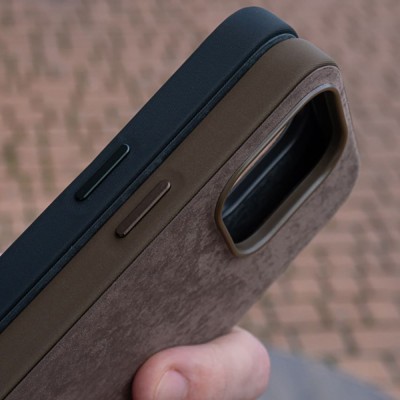 Чохол WAVE Premium Woven Case with Magnetic Ring iPhone 15 Pro Max pacific blue