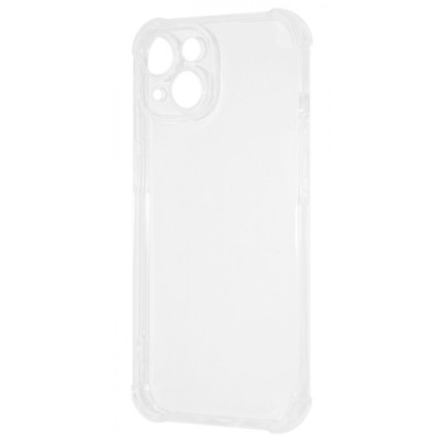 Чохол WXD силікон 0.8 mm HQ iPhone 15 Plus transparent