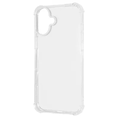 Чохол WXD силікон 0.8 mm HQ iPhone 16 transparent