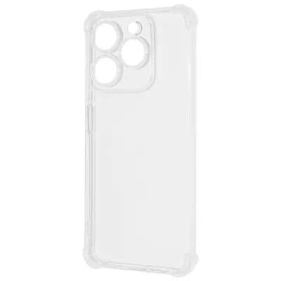 Чохол WXD Силікон 0.8 mm HQ Realme C61 4G/С63 4G clear