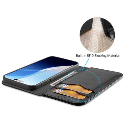 Чохол-книжка Dux Ducis Hivo для Apple iPhone 16 (6.1") Black