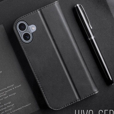 Чохол-книжка Dux Ducis Hivo для Apple iPhone 16 (6.1") Black