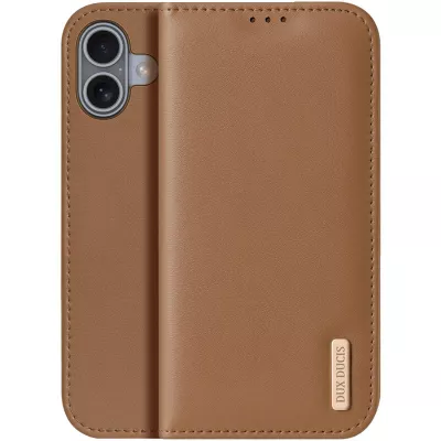 Чохол-книжка Dux Ducis Hivo для Apple iPhone 16 (6.1") Brown