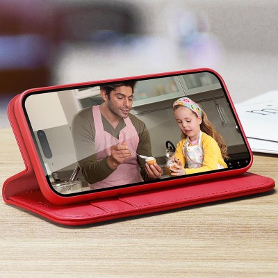 Чохол-книжка Dux Ducis Hivo для Apple iPhone 16 (6.1") Red