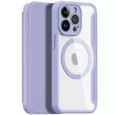Чохол-книжка Dux Ducis Skin X Pro with MagSafe для Apple iPhone 15 Pro (6.1") Purple