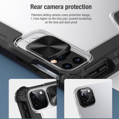 Чохол-книжка Nillkin Bumper Pro для Apple iPad Pro 11" (2020-22) / Air 10.9"(2020-22) / Air 11" 2024 Black Чохол-книжка Nillkin Bumper Pro для Apple iPad Pro 11" (2020-22) / Air 10.9"(2020-22) / Air 11" 2024 Black