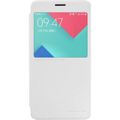 Чохол-книжка Samsung A510 (A5-2016) Nillkin Sparkle Series White