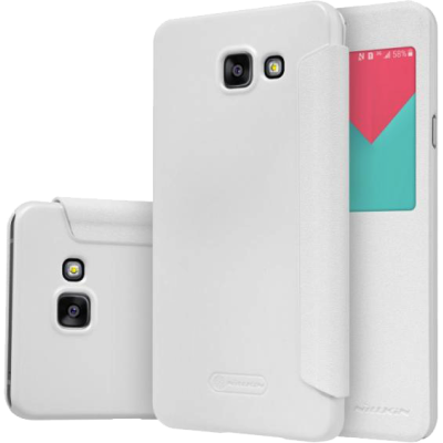 Чохол-книжка Samsung A510 (A5-2016) Nillkin Sparkle Series White
