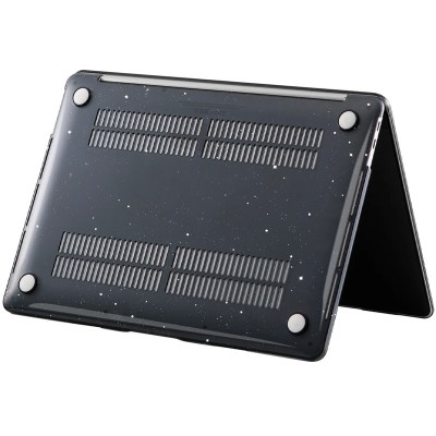 Чохол-накладка Glitter для Apple MacBook Pro 13.3" (A1706/A1708/A1989/A2159/A2289/A2251/A2338) Чорний