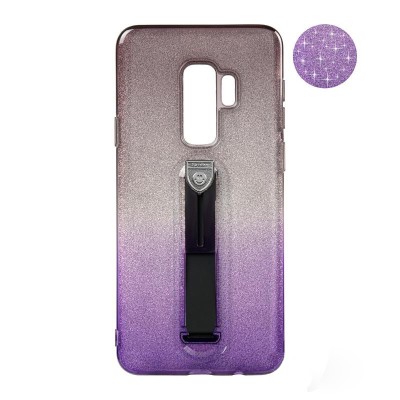 Чохол-накладка Samsung G960 (S9) Remax Glitter Hold Series Black/Violet
