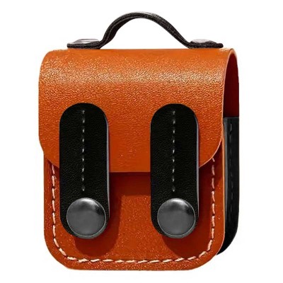 Шкіряний футляр Briefcase для навушників AirPods 1/2 Brown / Black Шкіряний футляр Briefcase для навушників AirPods 1/2 Brown / Black