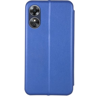 Шкіряний чохол (книжка) Classy для Oppo A17 / A17K Синій