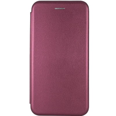 Шкіряний чохол (книжка) Classy для Samsung Galaxy A06 Бордовий