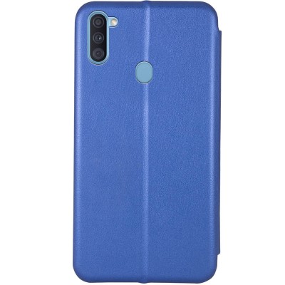 Шкіряний чохол (книжка) Classy для Samsung Galaxy A11 Синій
