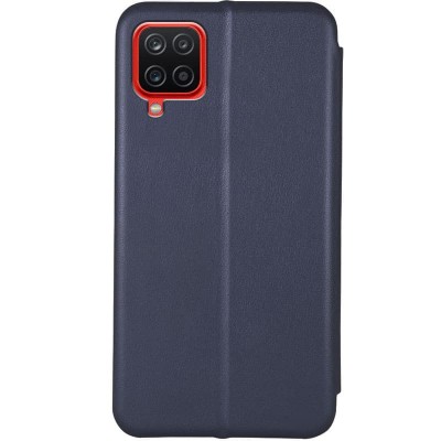 Шкіряний чохол (книжка) Classy для Samsung Galaxy A12 Темно-синій