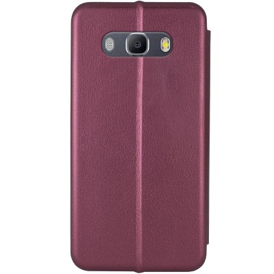 Шкіряний чохол (книжка) Classy для Samsung J510F Galaxy J5 (2016) Бордовий