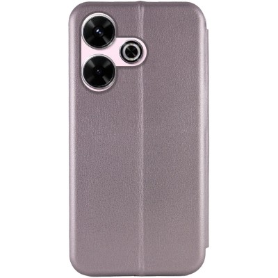 Шкіряний чохол (книжка) Classy для Xiaomi Redmi 13 4G / Poco M6 4G Сірий