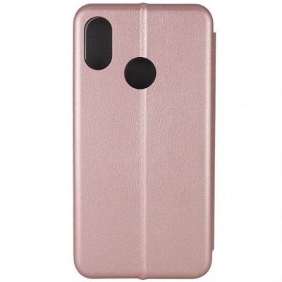 Шкіряний чохол (книжка) Classy для Xiaomi Redmi 7 Rose Gold