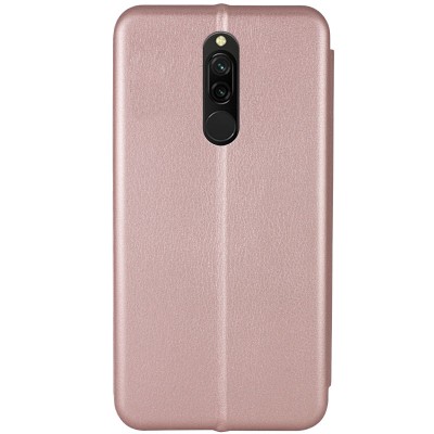 Шкіряний чохол (книжка) Classy для Xiaomi Redmi 8 Rose Gold