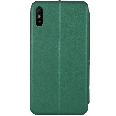Шкіряний чохол (книжка) Classy для Xiaomi Redmi 9A Зелений