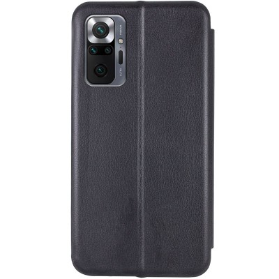 Шкіряний чохол (книжка) Classy для Xiaomi Redmi Note 10 Pro / 10 Pro Max Чорний