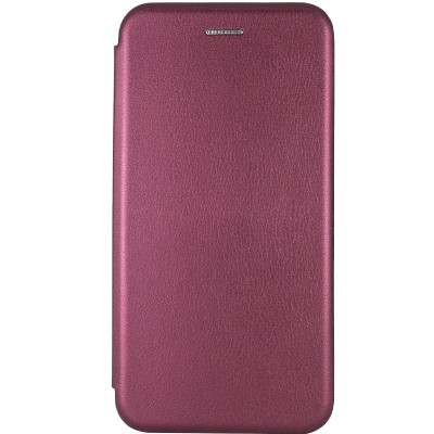 Шкіряний чохол (книжка) Classy для Xiaomi Redmi Note 14 5G Бордовий