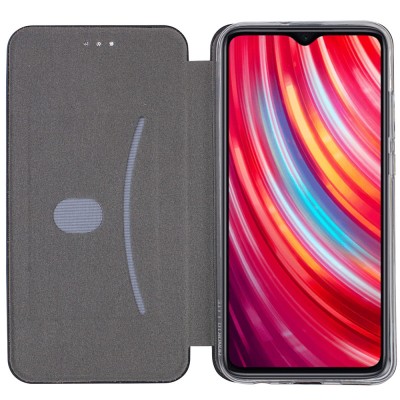 Шкіряний чохол (книжка) Classy для Xiaomi Redmi Note 8 Pro Бордовий