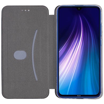 Шкіряний чохол (книжка) Classy для Xiaomi Redmi Note 8T Бордовий