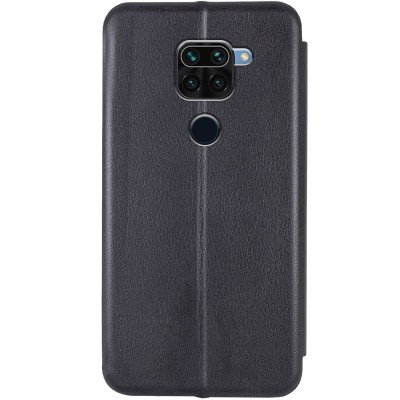 Шкіряний чохол (книжка) Classy для Xiaomi Redmi Note 9 / Redmi 10X Чорний