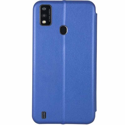 Шкіряний чохол (книжка) Classy для ZTE Blade A51 Синій