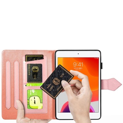 Шкіряний чохол Art Case з візитницею для Samsung Galaxy Tab S7 Помаранчевий