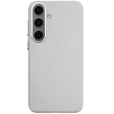 Шкіряний чохол Leather Case (AAA) для Samsung Galaxy S25+ Stone