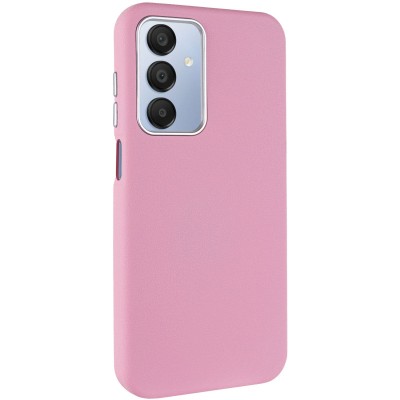 Шкіряний чохол Leather Case Metal Buttons для Samsung Galaxy A15 4G/5G / M15 5G Light Pink Шкіряний чохол Leather Case Metal Buttons для Samsung Galaxy A15 4G/5G / M15 5G Light Pink