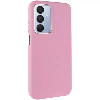Шкіряний чохол Leather Case Metal Buttons для Samsung Galaxy A15 4G/5G / M15 5G Light Pink