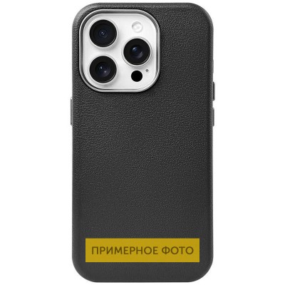 Шкіряний чохол Leather Case Metal Buttons для Samsung Galaxy S24 / S25 Black