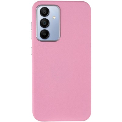 Шкіряний чохол Leather Case Metal Buttons для Samsung Galaxy S24 / S25 Light Pink Шкіряний чохол Leather Case Metal Buttons для Samsung Galaxy S24 / S25 Light Pink