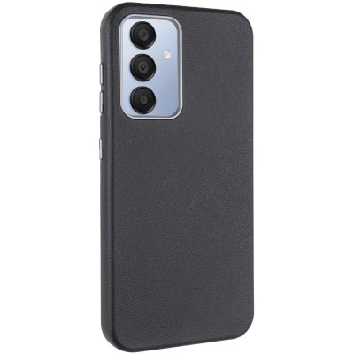Шкіряний чохол Leather Case Metal Buttons для Samsung Galaxy S24+ / S25+ Black Шкіряний чохол Leather Case Metal Buttons для Samsung Galaxy S24+ / S25+ Black
