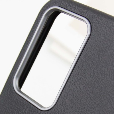Шкіряний чохол Leather Case Metal Buttons для Samsung Galaxy S24+ / S25+ Black Шкіряний чохол Leather Case Metal Buttons для Samsung Galaxy S24+ / S25+ Black