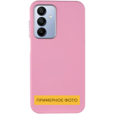 Шкіряний чохол Leather Case Metal Buttons для Xiaomi Redmi 14C / Poco C75 Light Pink