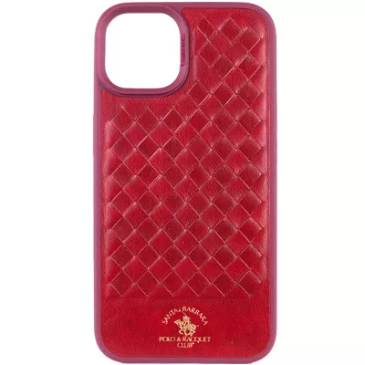 Шкіряний чохол Polo Santa Barbara для Apple iPhone 14 Plus (6.7") Red