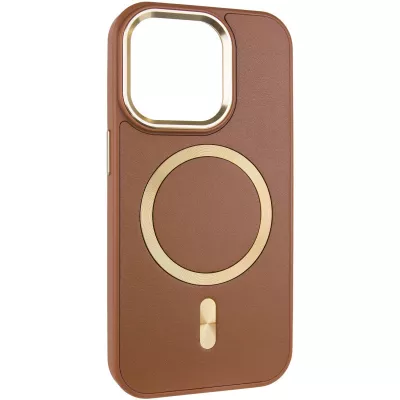 Шкіряний чохол SnapCase with MagSafe для Apple iPhone 11 Pro Max (6.5") Brown